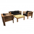 Mobile Lounge, Seturi Lounge - DL BALATON Teak Lounge Set